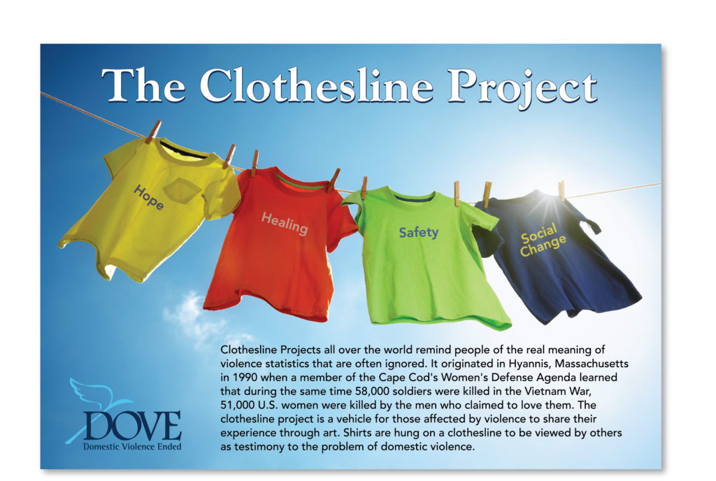 DOVE Clothesline Project Poster